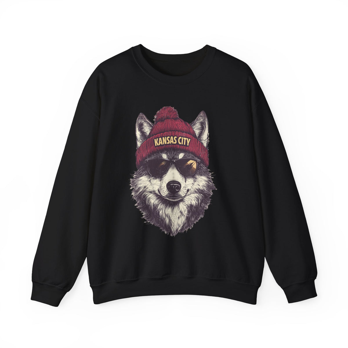 Kansas City Chiefs Spirit Animal Crewneck Sweatshirt | Football Fan Gift