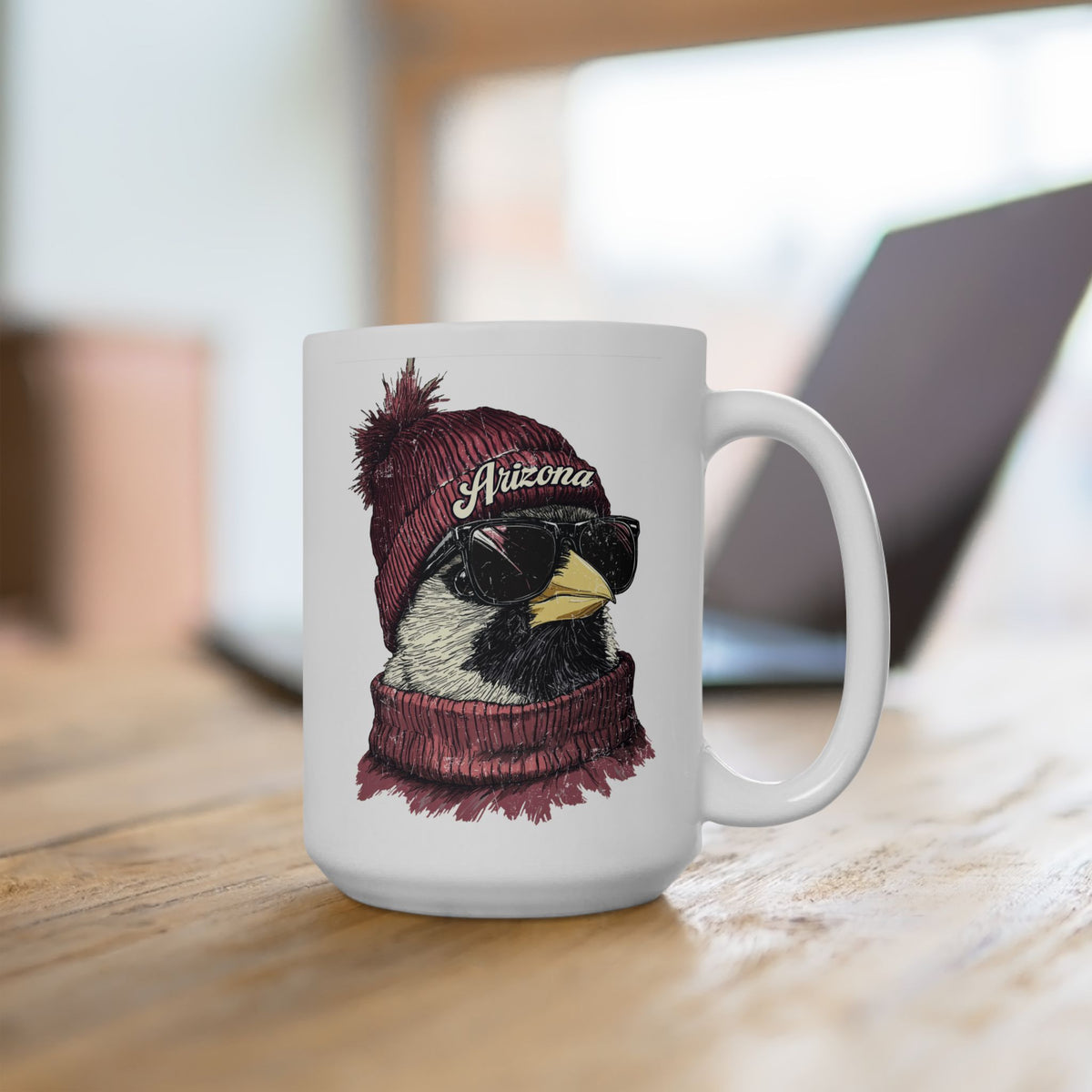 Arizona Cardinals Spirit Animal Ceramic Mug | Football Fan Gift