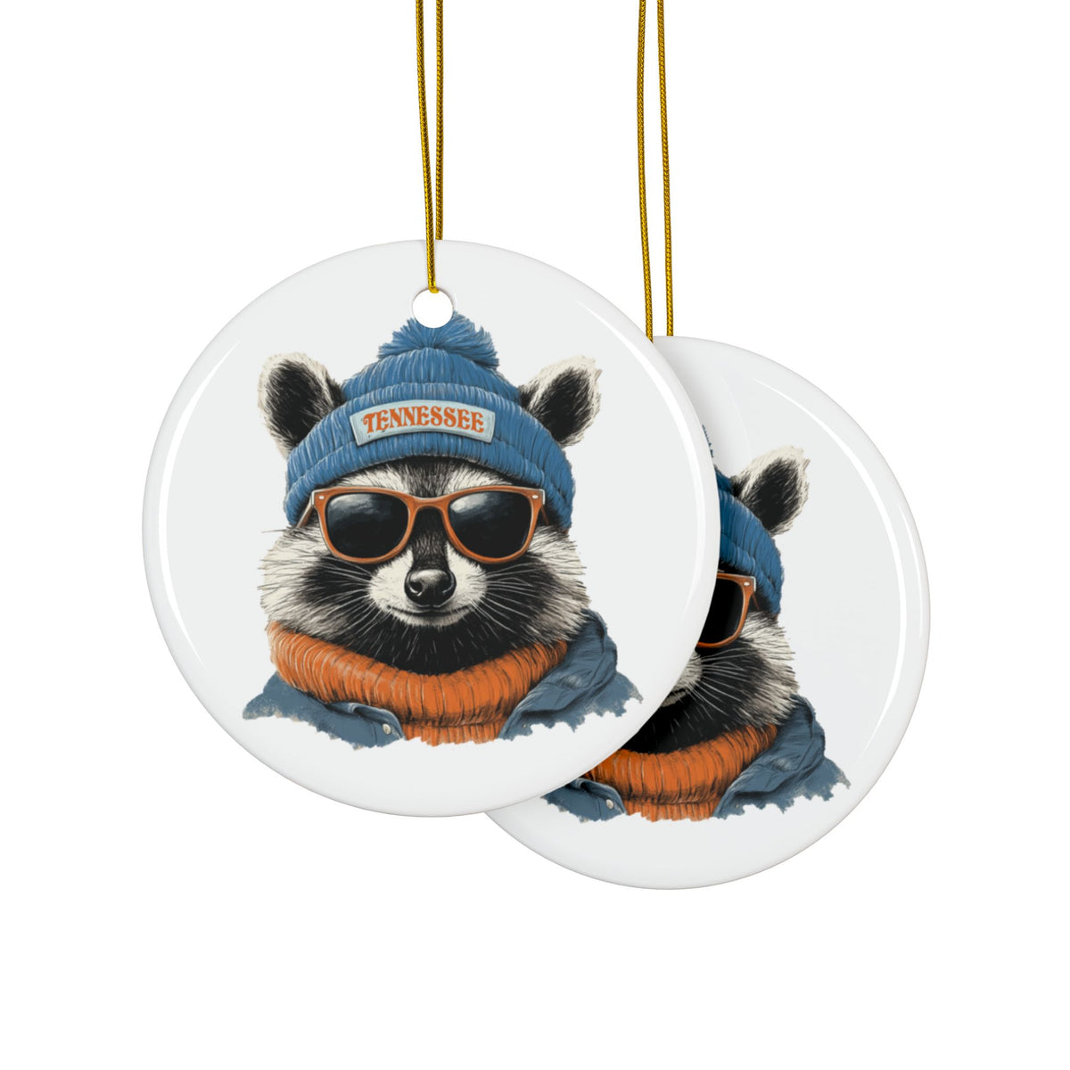 Tennessee Titans Spirit Animal Ceramic Ornament – Design 1 | Christmas Gift