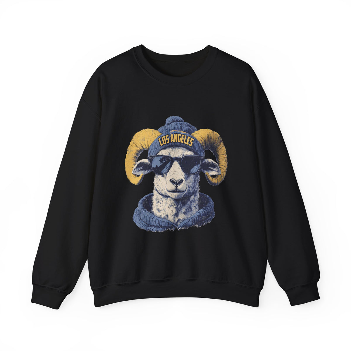 Los Angeles Rams Spirit Animal Crewneck Sweatshirt | Football Fan Gift