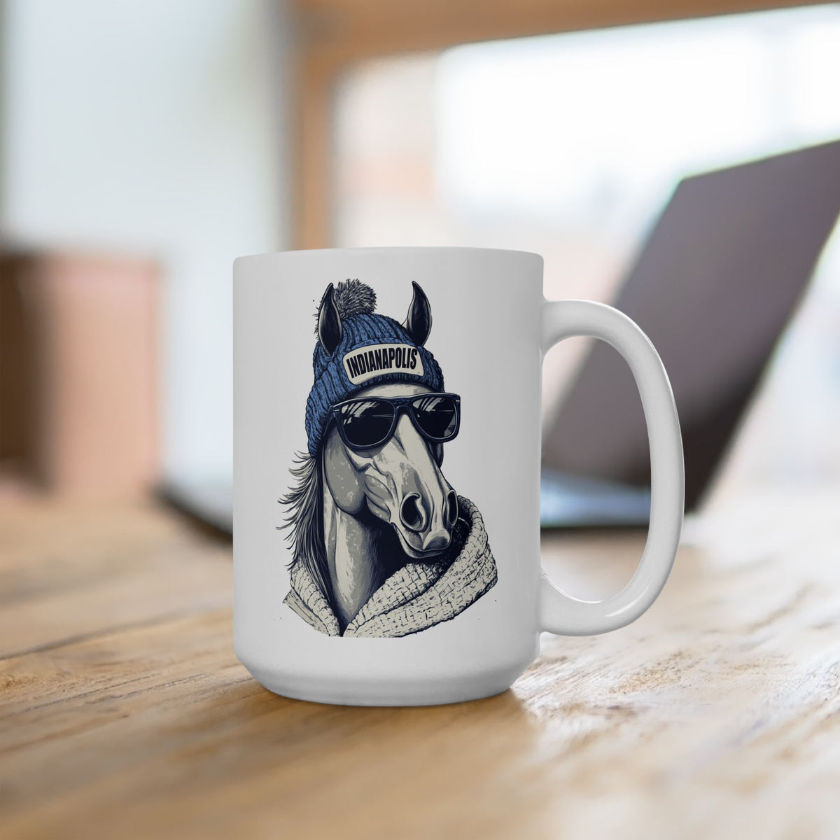 Indianapolis Colts Spirit Animal Ceramic Mug | Football Fan Gift