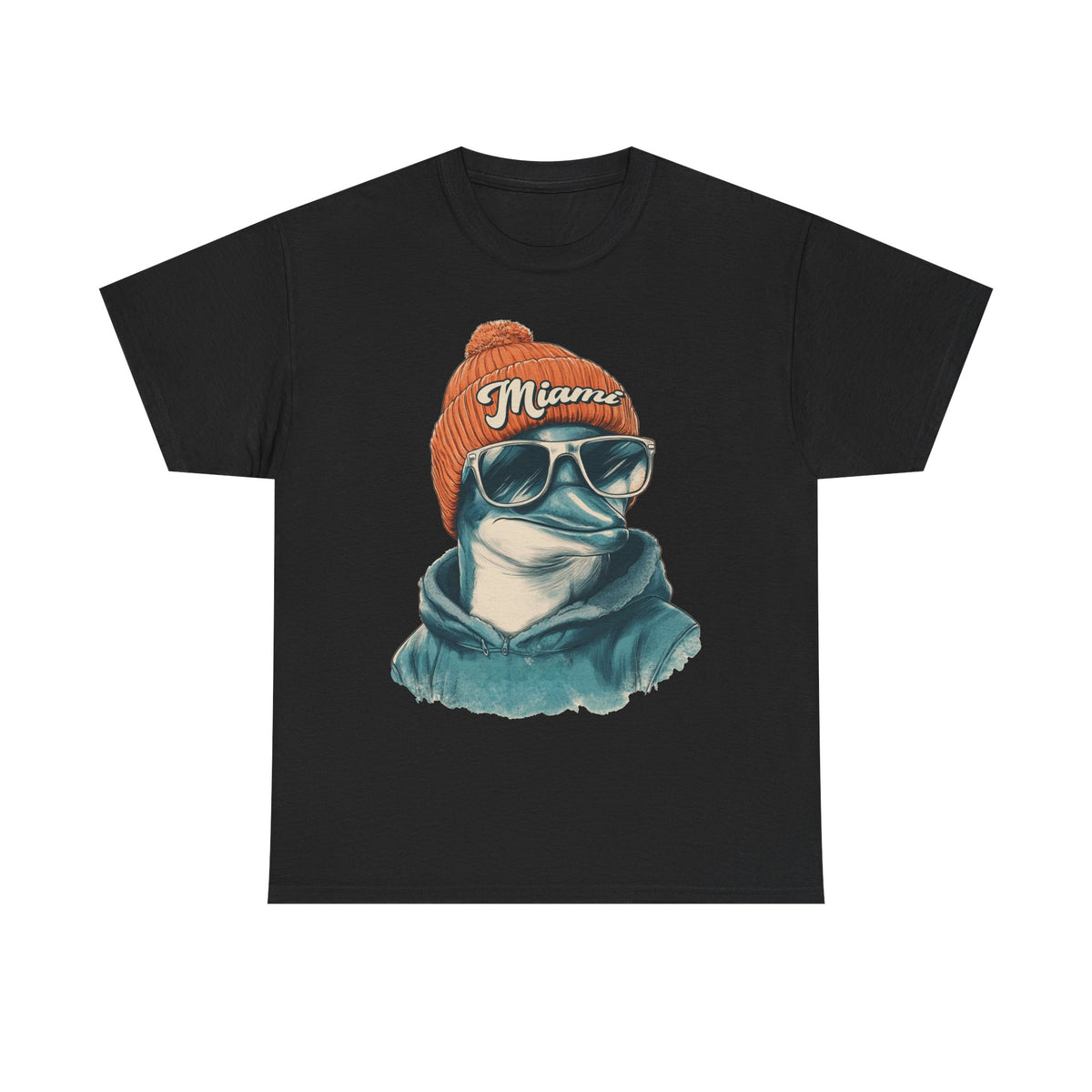 Miami Dolphins Spirit Animal Graphic T-Shirt | Football Fan Gift