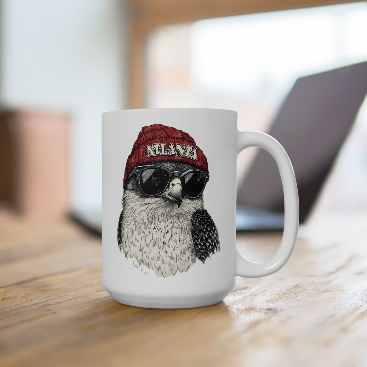 Atlanta Falcons Spirit Animal Ceramic Mug | Football Fan Gift