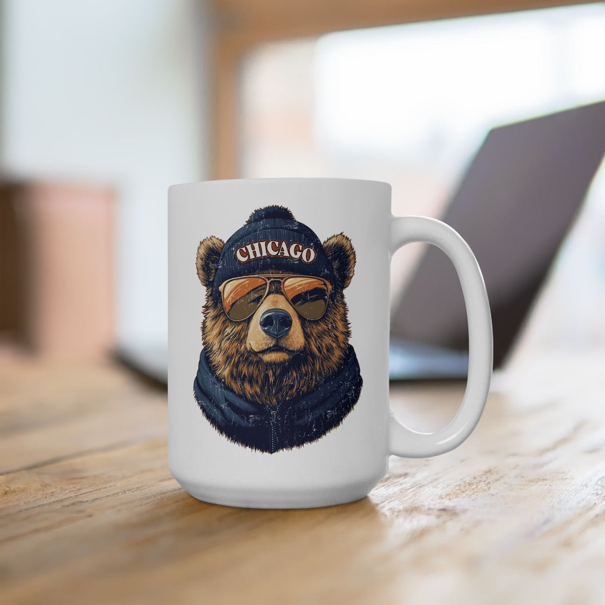 Chicago Bears Spirit Animal Ceramic Mug | Football Fan Gift