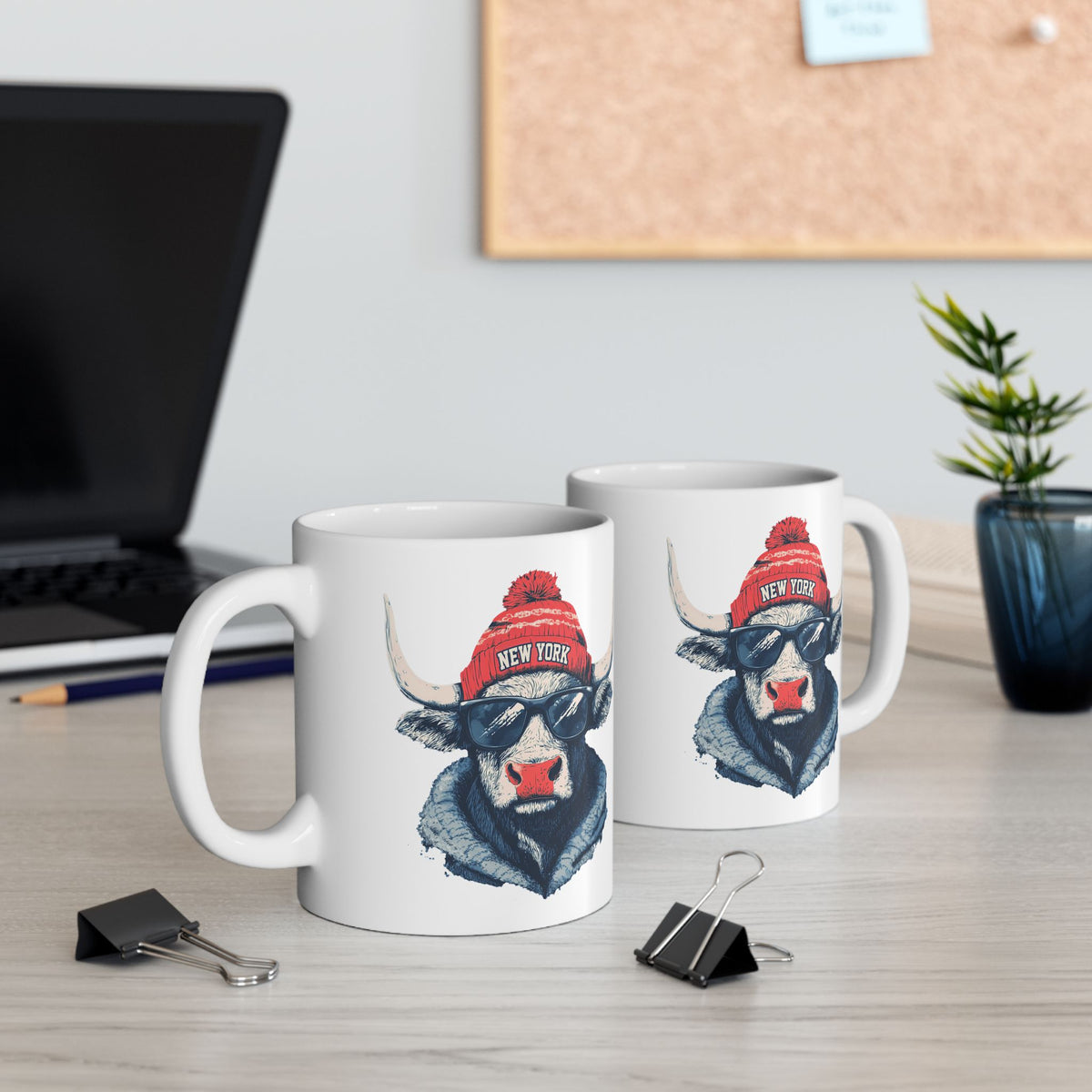 New York Giants Spirit Animal Ceramic Mug | Football Fan Gift