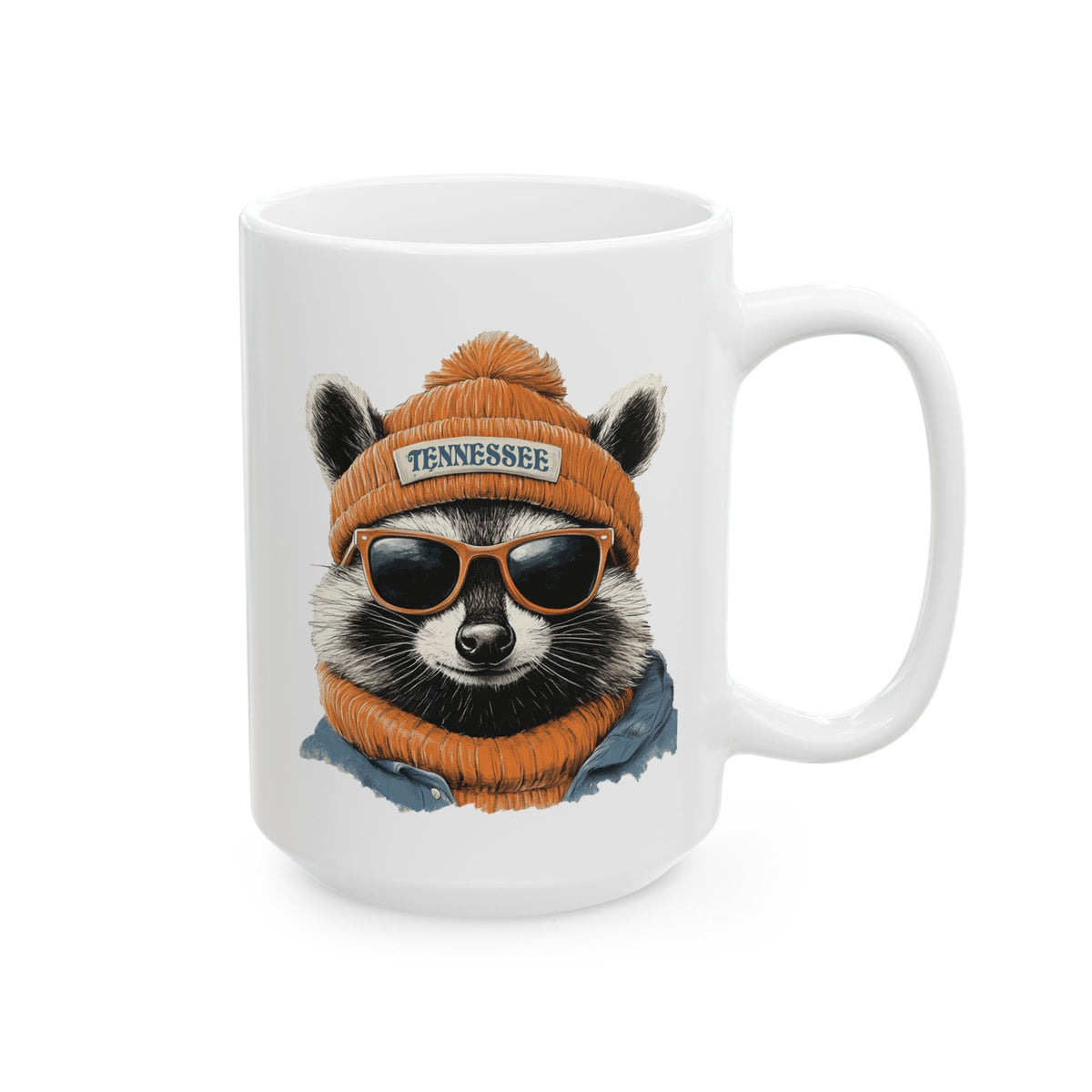 Tennessee Titans Spirit Animal Ceramic Mug – Orange Hat | Football Fan Gift