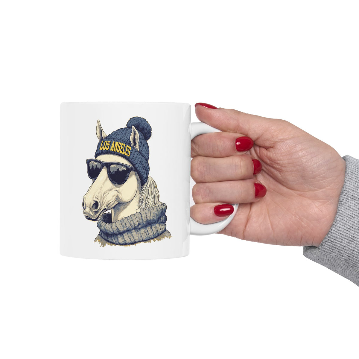 Los Angeles Chargers Spirit Animal Ceramic Mug | Football Fan Gift
