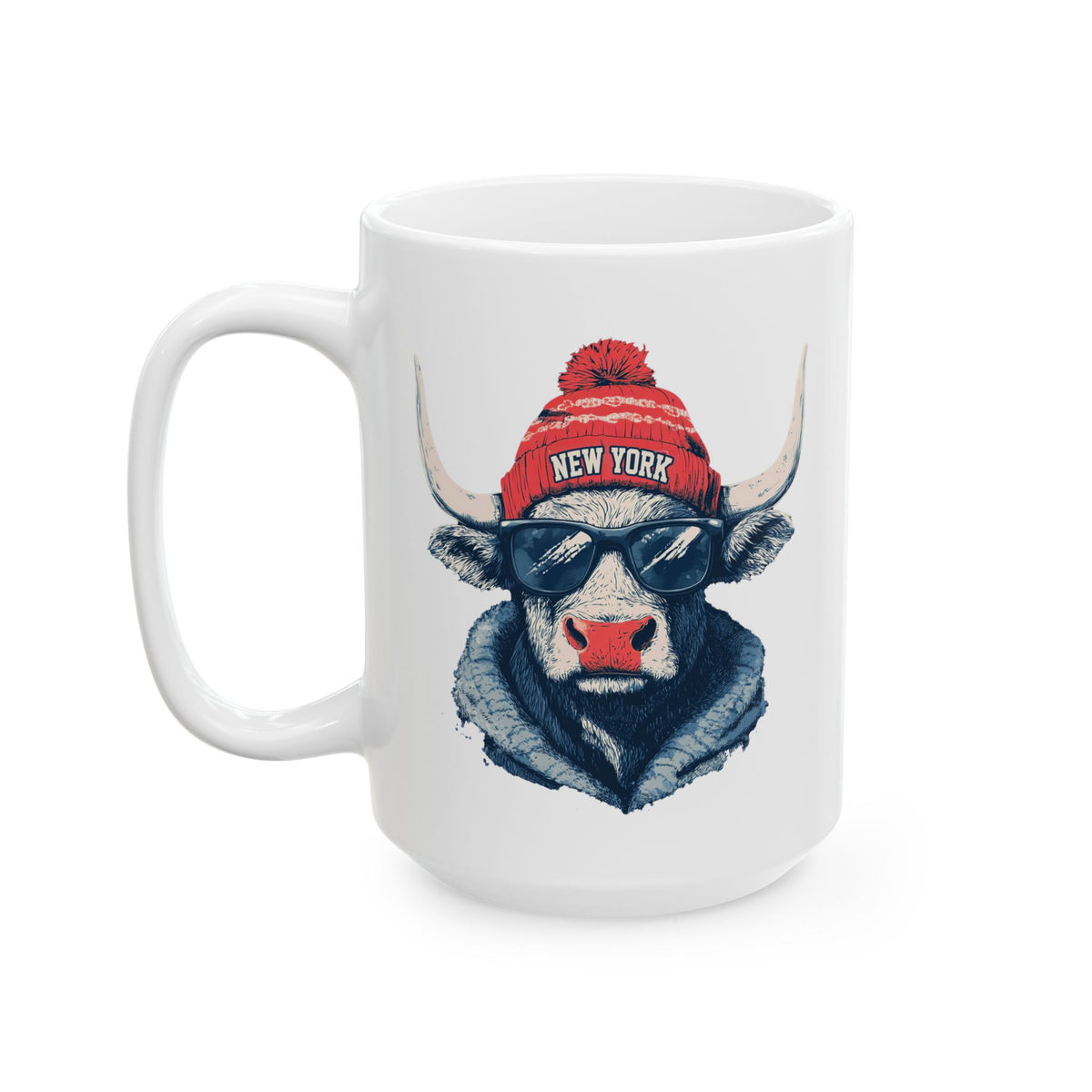 New York Giants Spirit Animal Ceramic Mug | Football Fan Gift