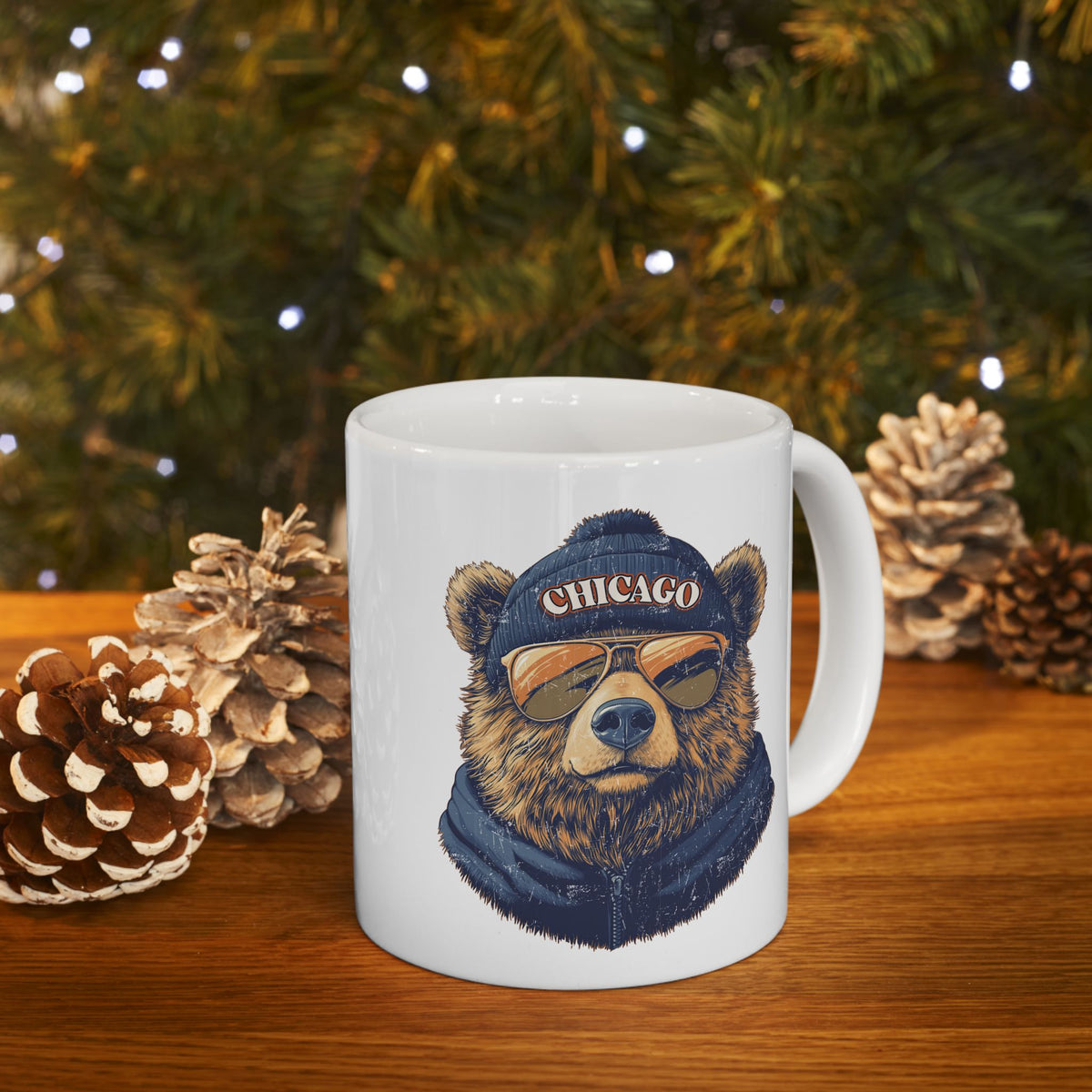 Chicago Bears Spirit Animal Ceramic Mug | Football Fan Gift