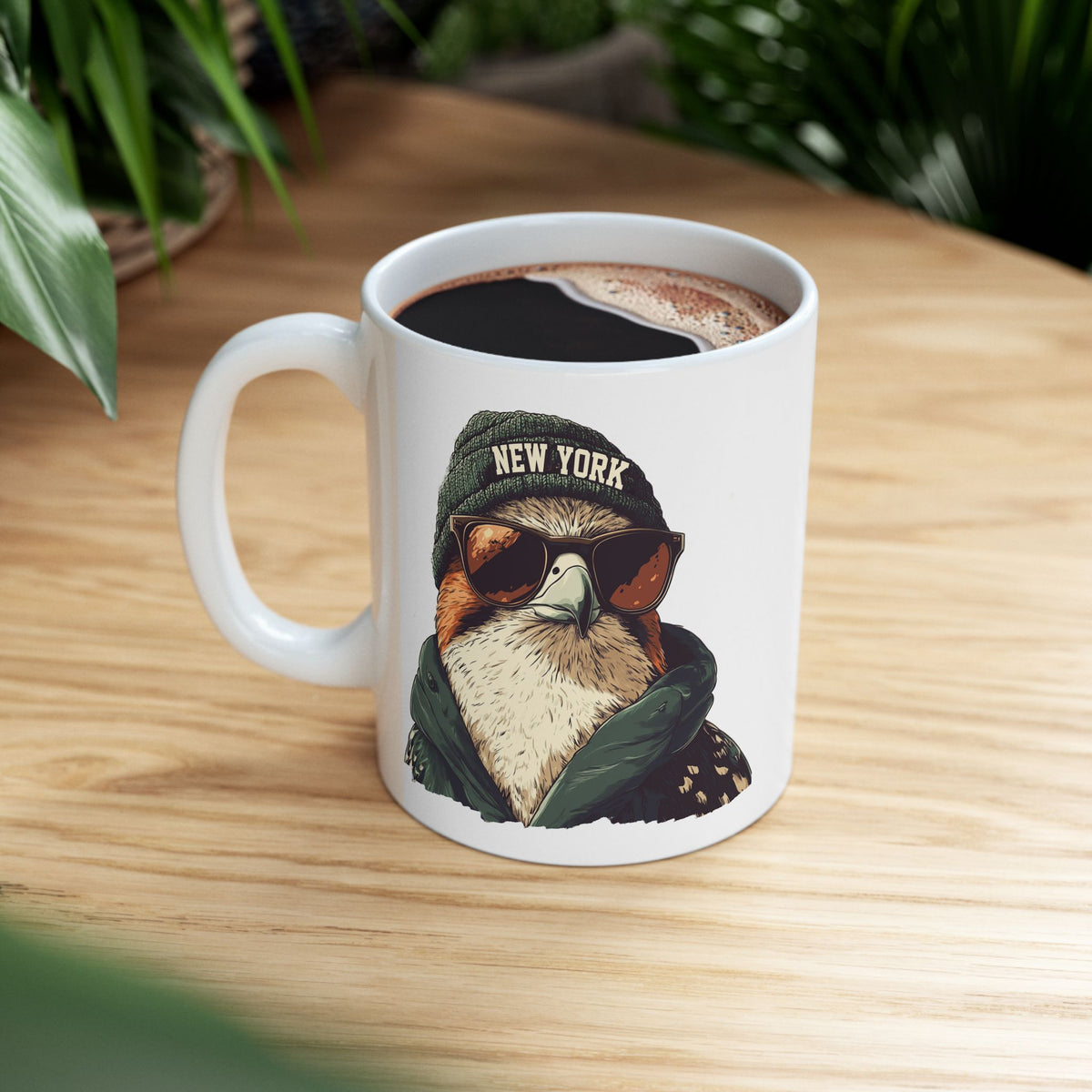 New York Jets Spirit Animal Ceramic Mug | Football Fan Gift