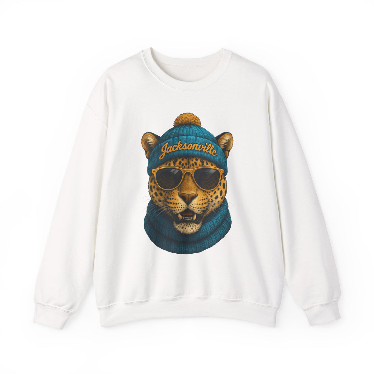 Jacksonville Jaguars Spirit Animal Crewneck Sweatshirt | Football Fan Gift