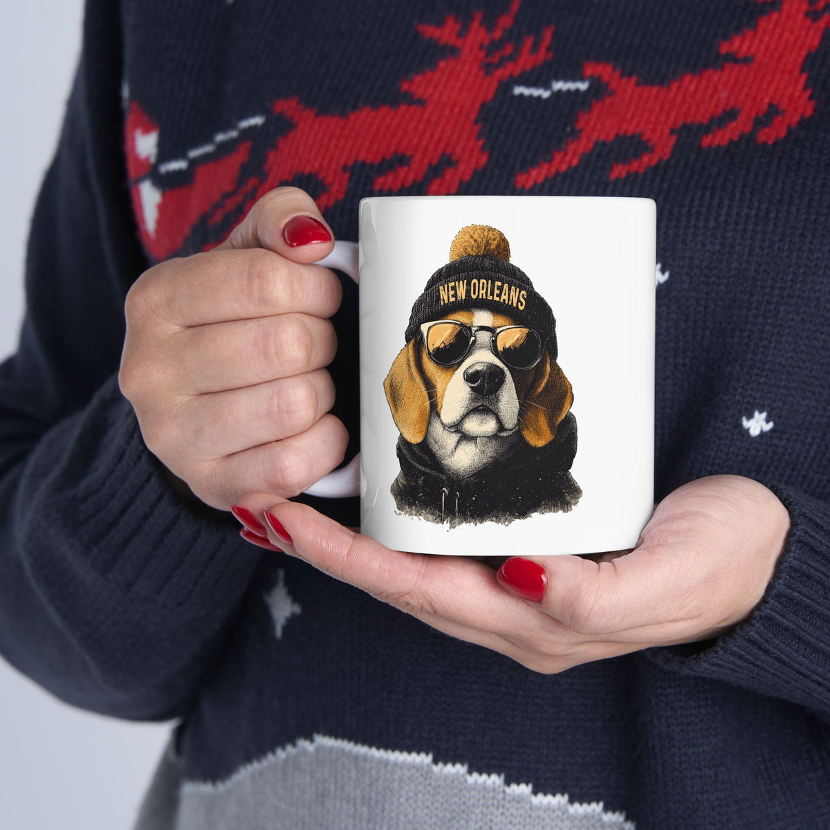 New Orleans Saints Spirit Animal Ceramic Mug | Football Fan Gift