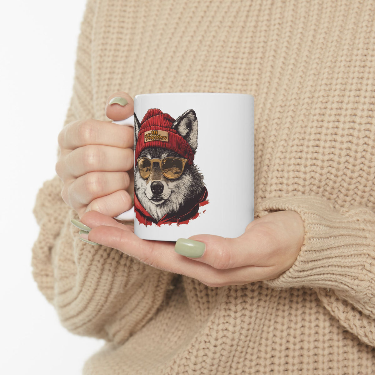 San Francisco 49ers Spirit Animal Ceramic Mug | Football Fan Gift