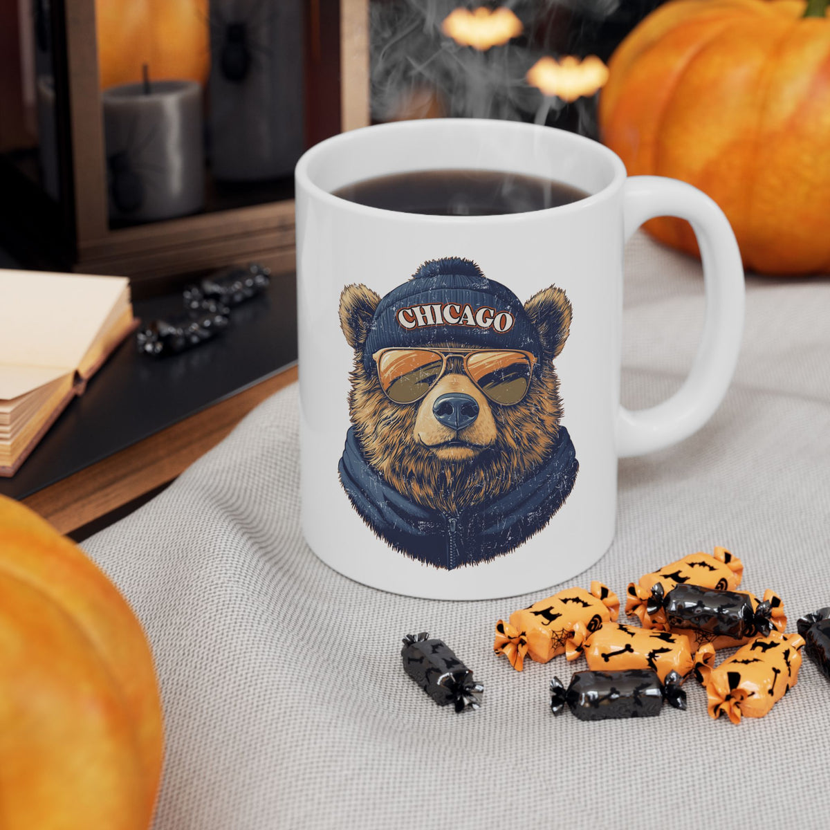 Chicago Bears Spirit Animal Ceramic Mug | Football Fan Gift