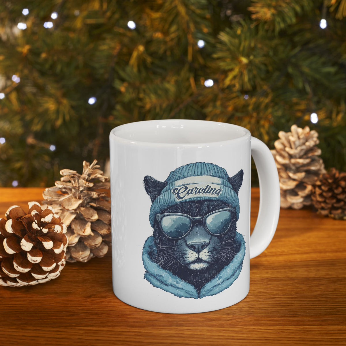 Carolina Panthers Spirit Animal Ceramic Mug | Football Fan Gift