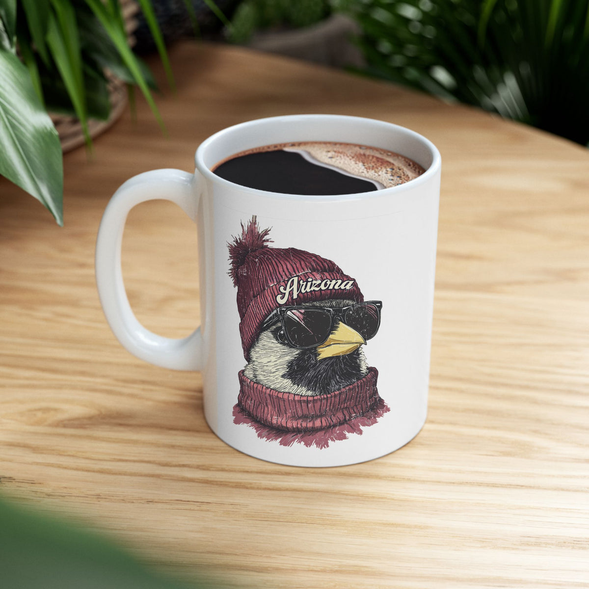 Arizona Cardinals Spirit Animal Ceramic Mug | Football Fan Gift