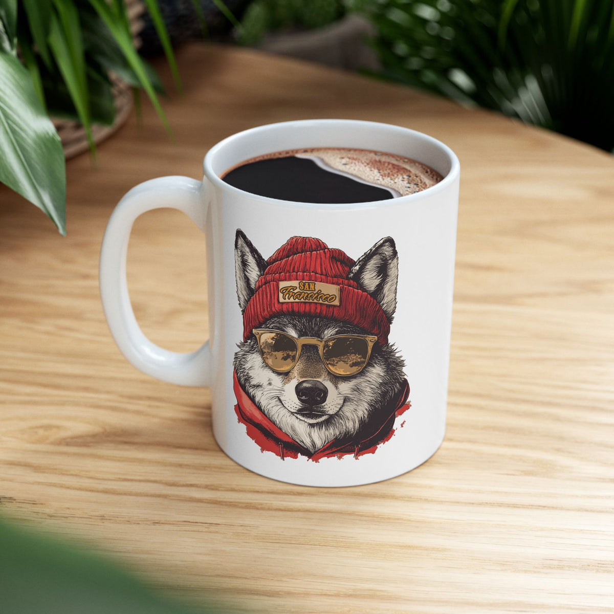 San Francisco 49ers Spirit Animal Ceramic Mug | Football Fan Gift