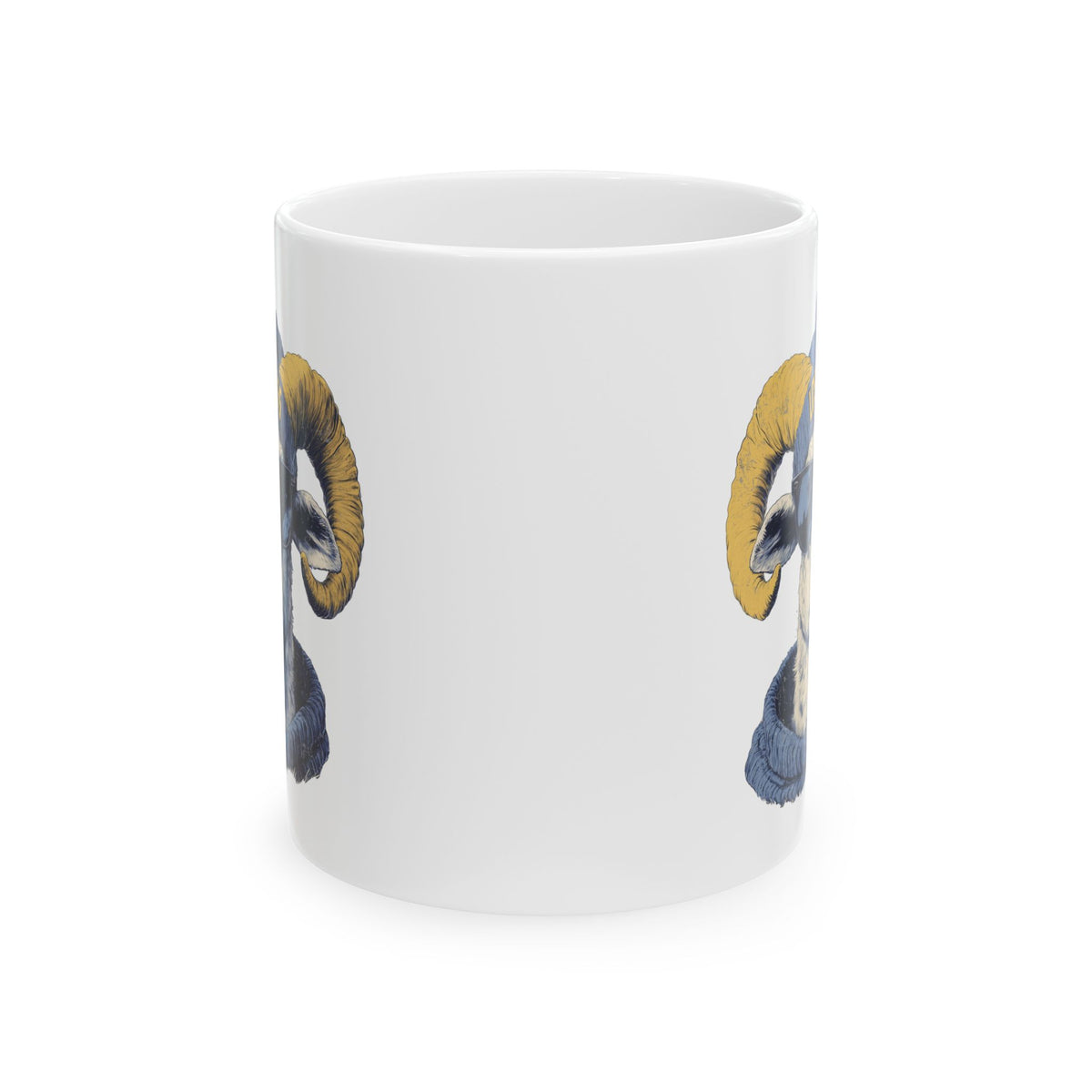 Los Angeles Rams Spirit Animal Ceramic Mug | Football Fan Gift