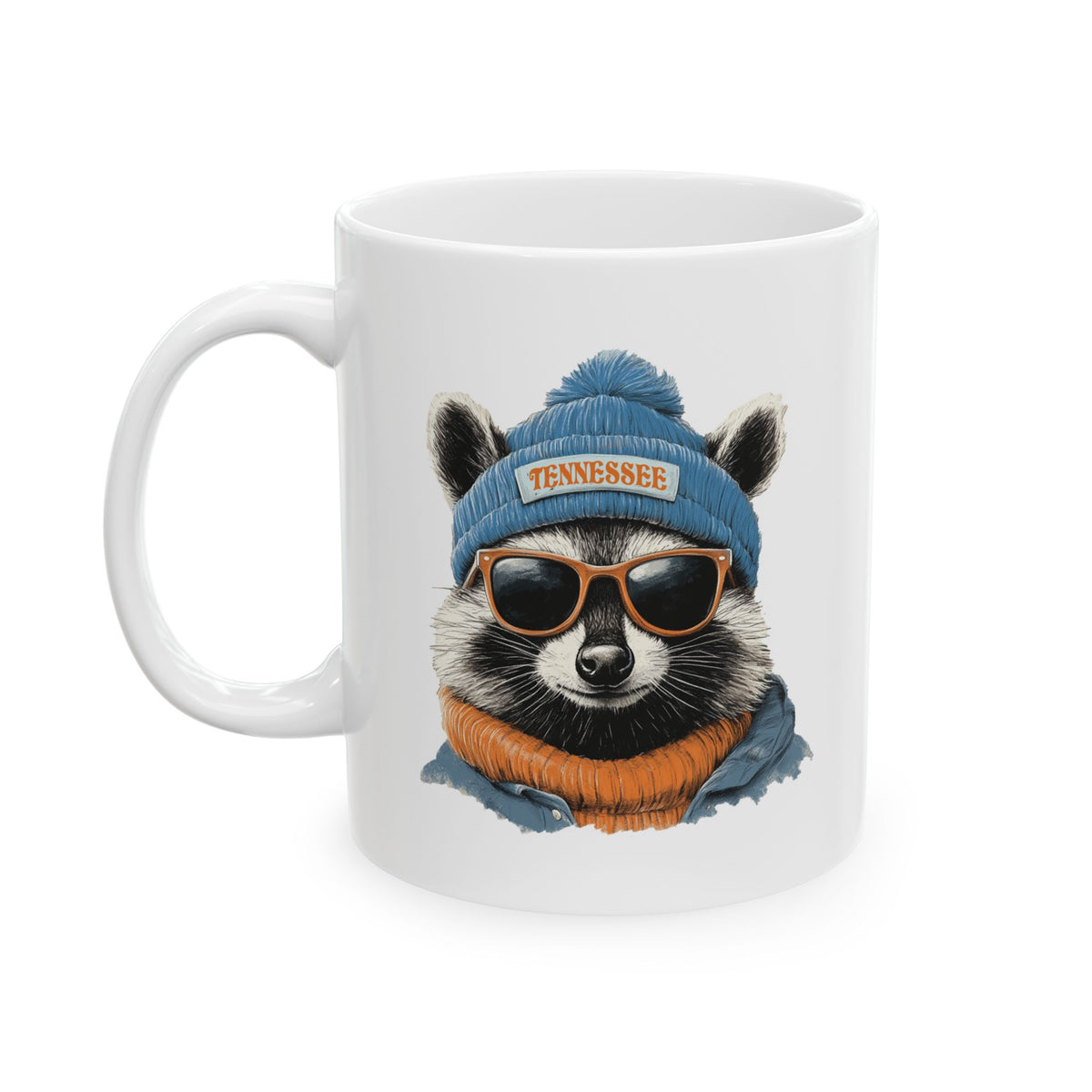 Tennessee Titans Spirit Animal Ceramic Mug – Blue Hat | Football Fan Gift