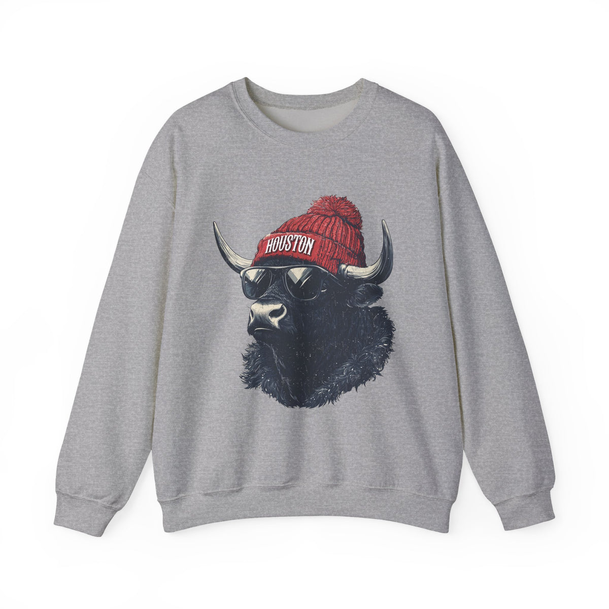 Houston Texans Spirit Animal Crewneck Sweatshirt | Football Fan Gift