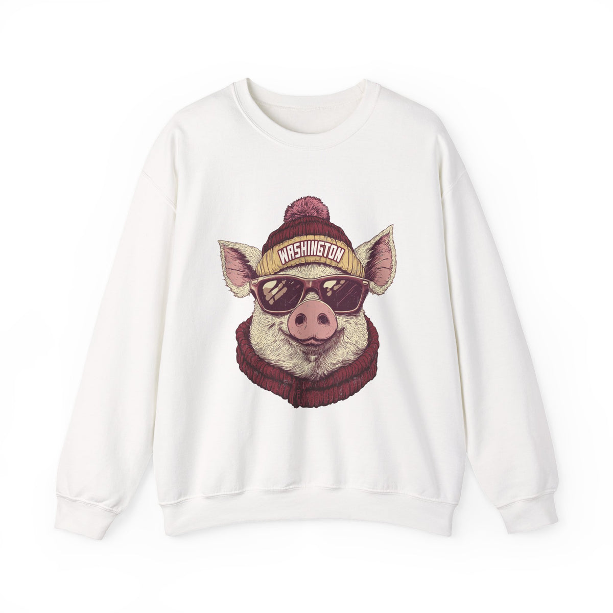 Washington Football Spirit Animal Crewneck Sweatshirt | Football Fan Gift