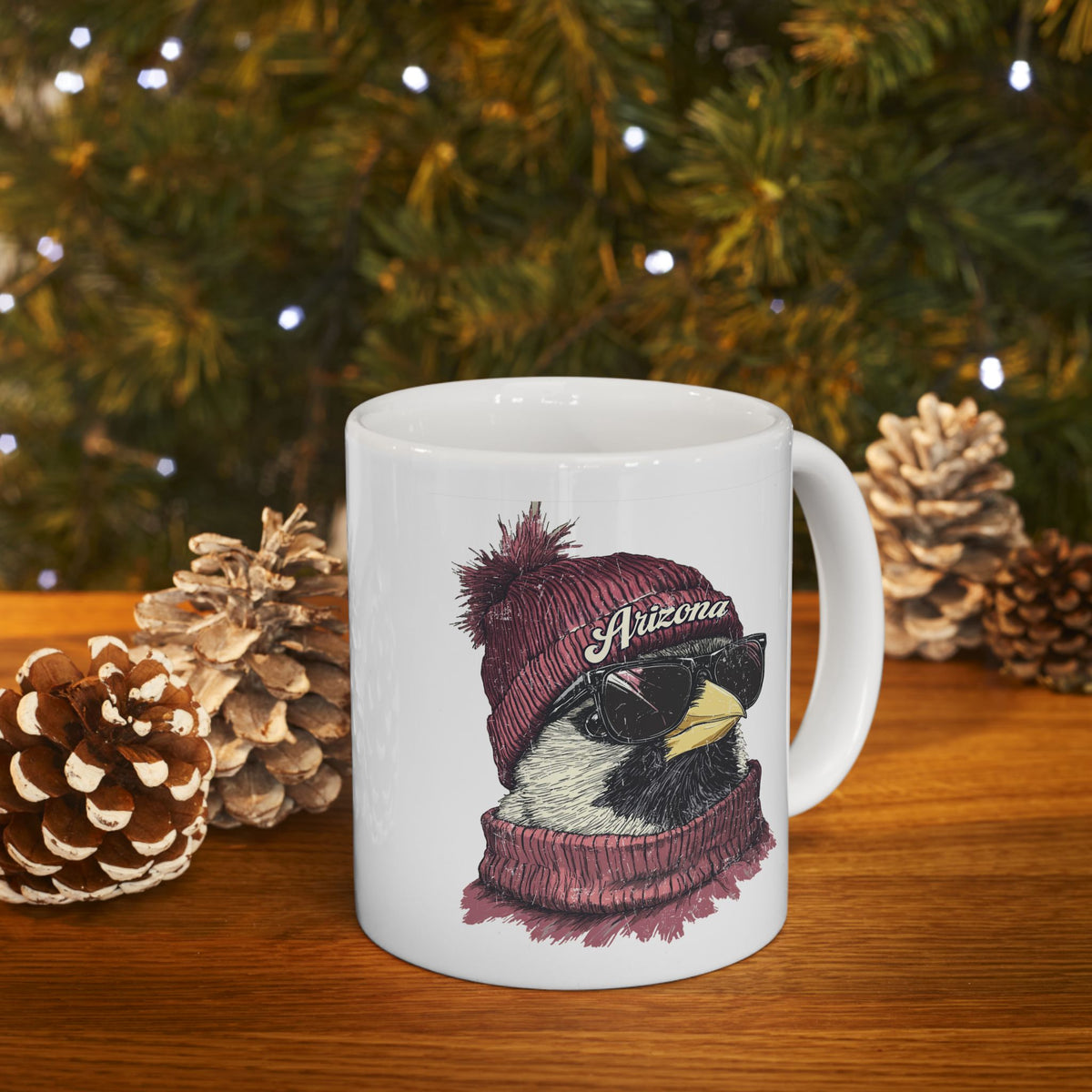 Arizona Cardinals Spirit Animal Ceramic Mug | Football Fan Gift