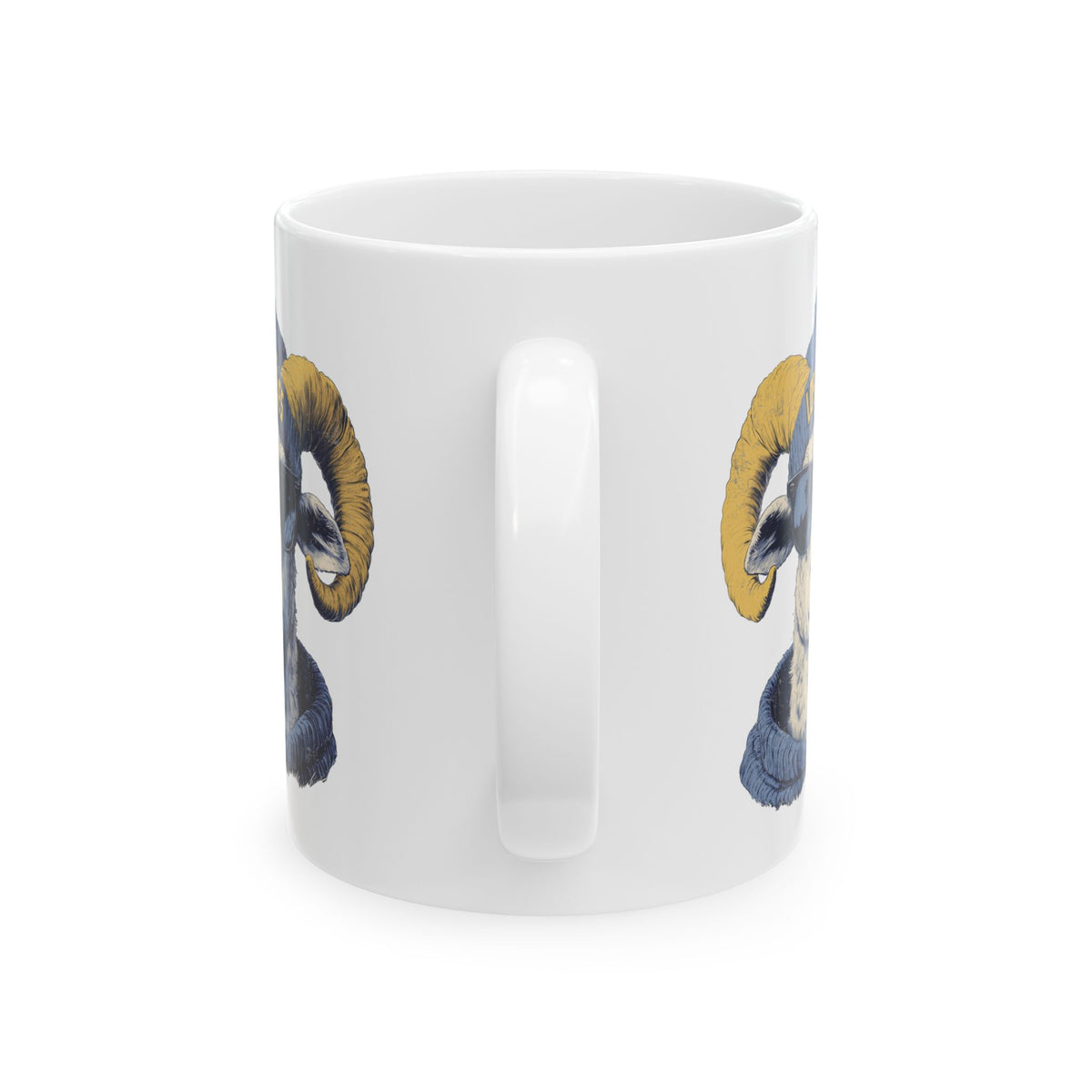 Los Angeles Rams Spirit Animal Ceramic Mug | Football Fan Gift