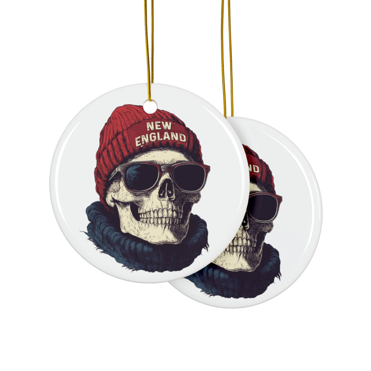 New England Patriots Spirit Animal Ceramic Ornament | Christmas Gift