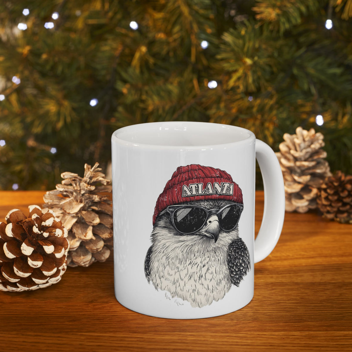 Atlanta Falcons Spirit Animal Ceramic Mug | Football Fan Gift