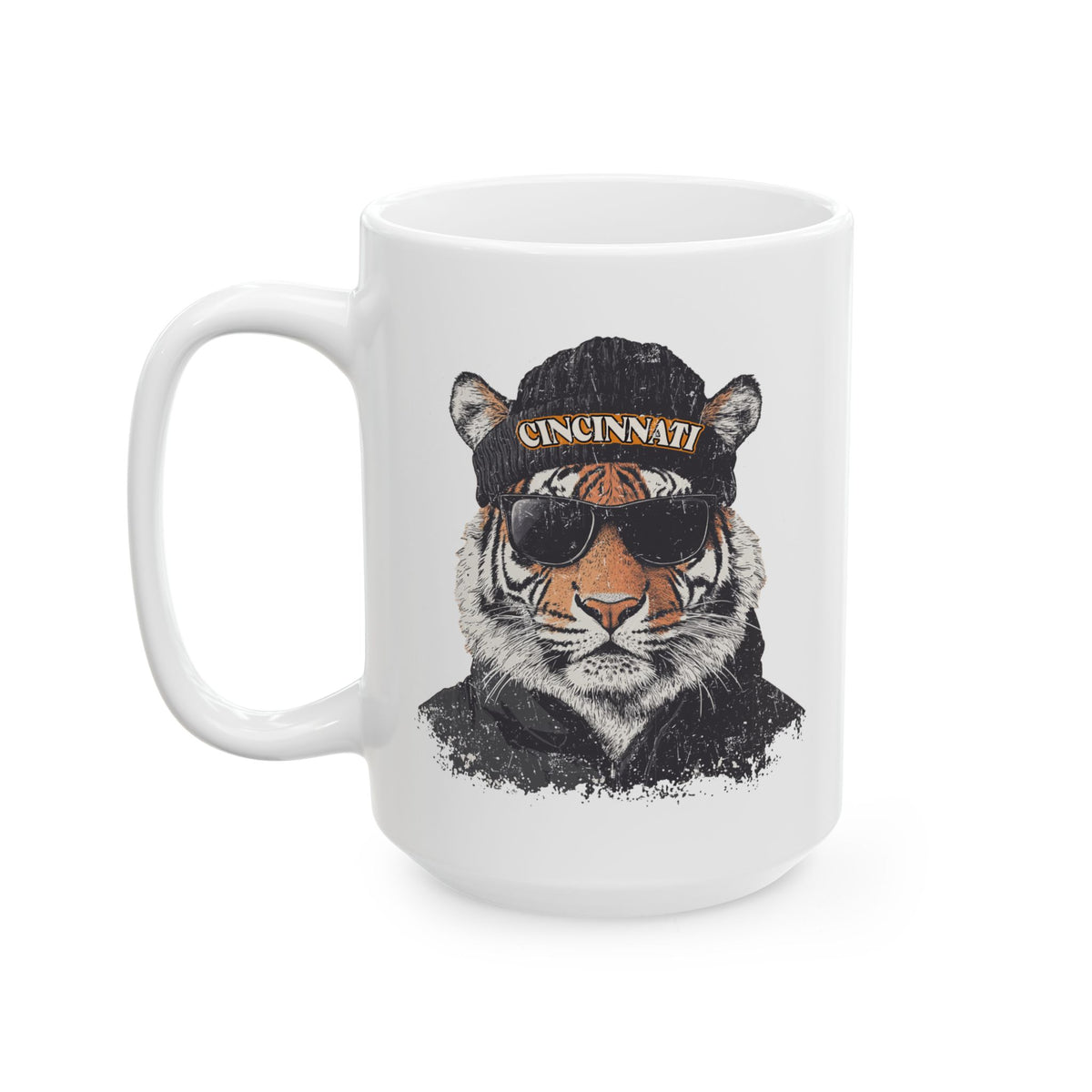 Cincinnati Bengals Spirit Animal Ceramic Mug | Football Fan Gift