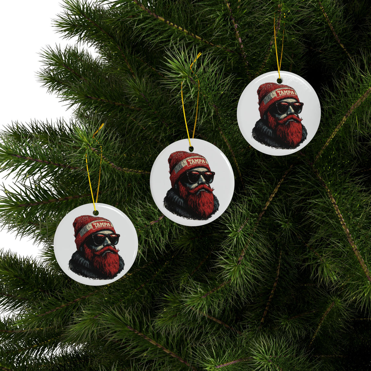 Tampa Bay Buccaneers Spirit Animal Ceramic Ornament | Christmas Gift