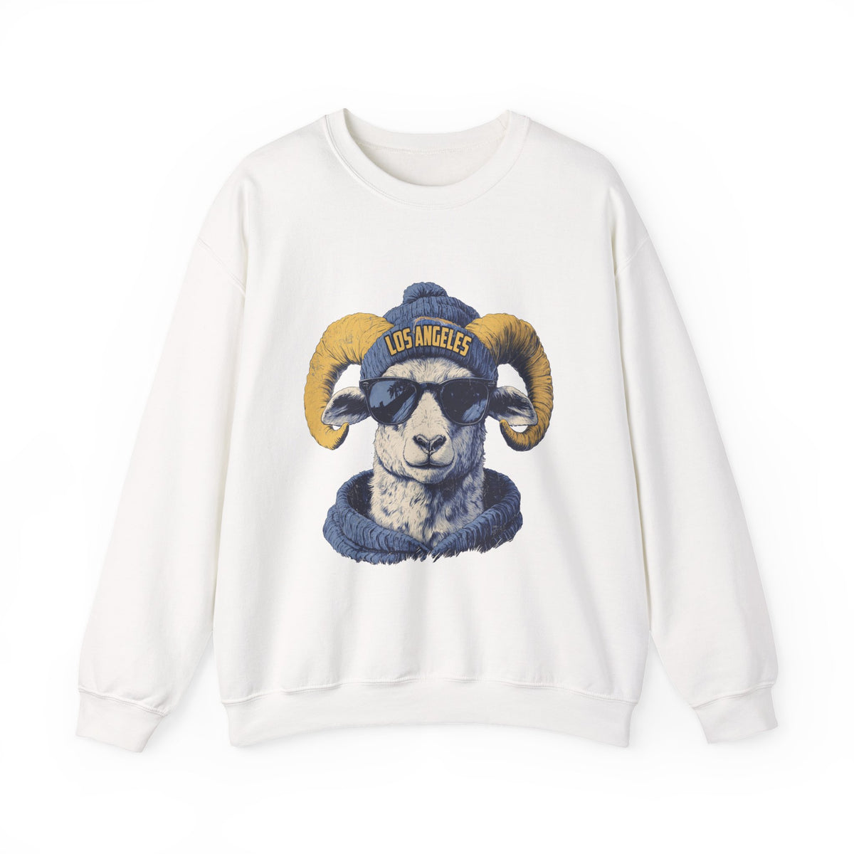 Los Angeles Rams Spirit Animal Crewneck Sweatshirt | Football Fan Gift