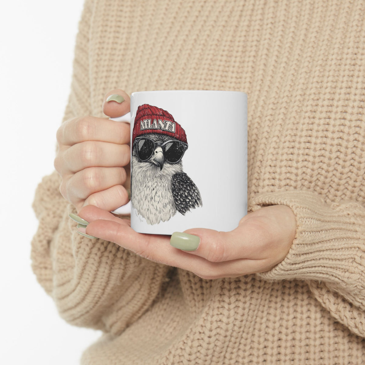 Atlanta Falcons Spirit Animal Ceramic Mug | Football Fan Gift