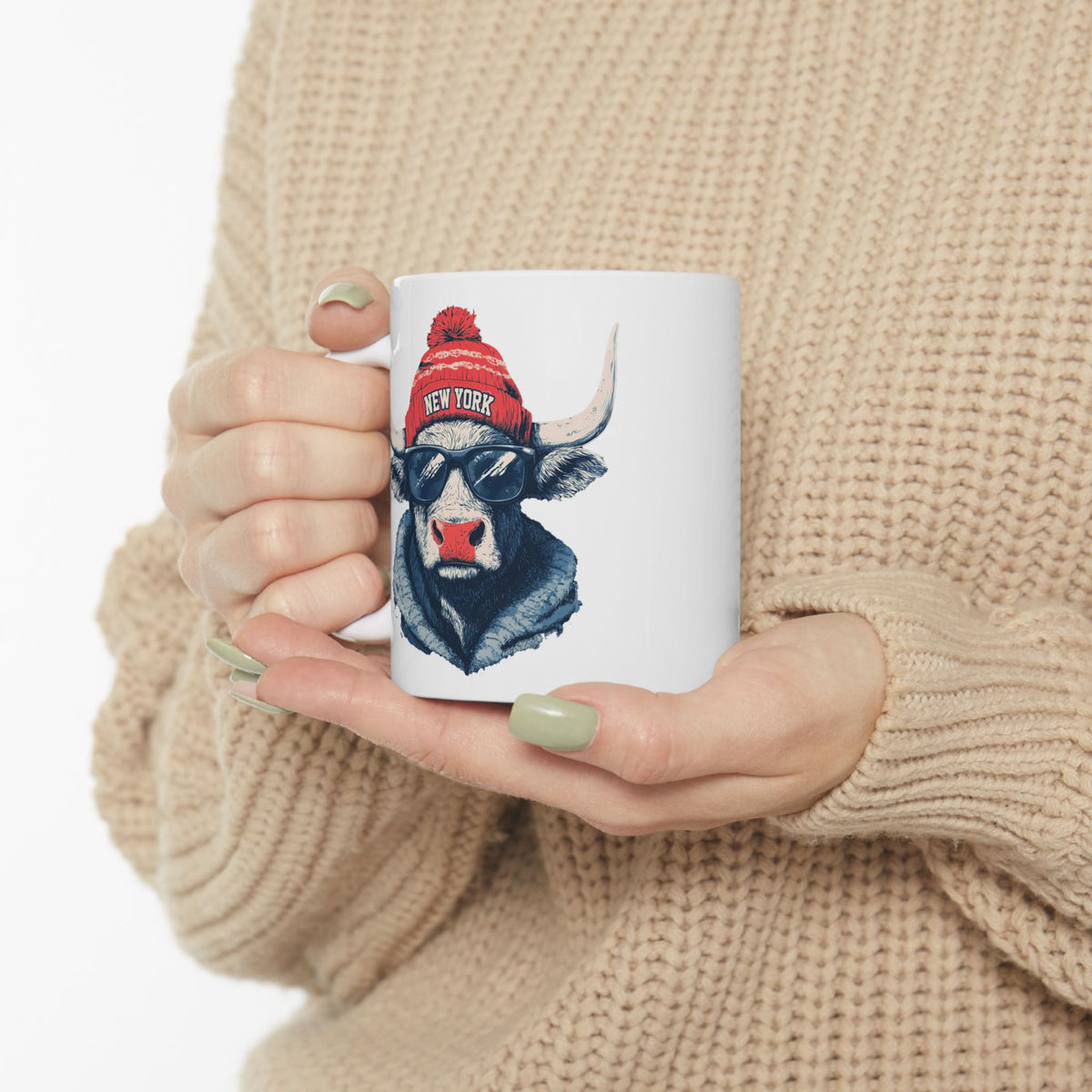 New York Giants Spirit Animal Ceramic Mug | Football Fan Gift