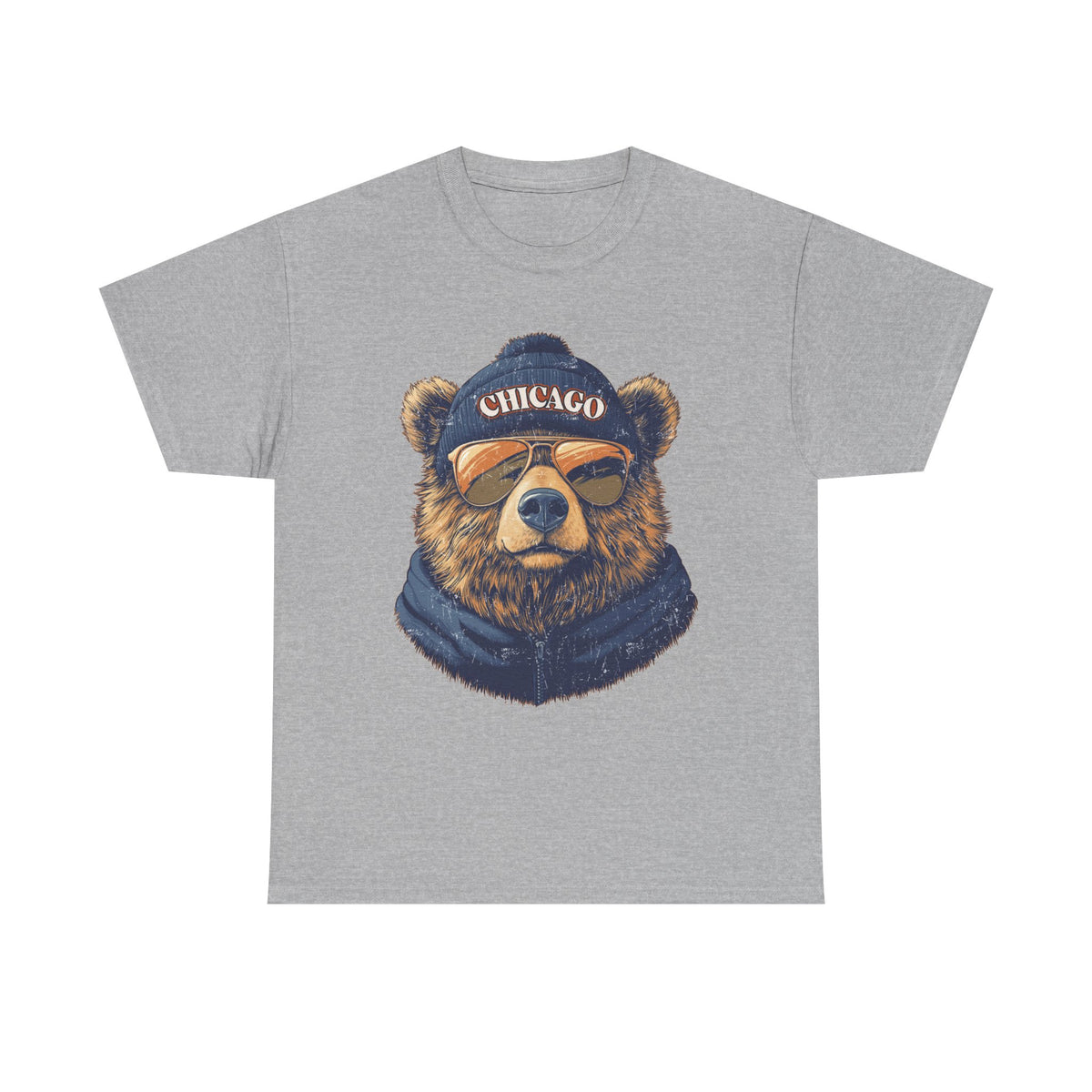 Chicago Bears Spirit Animal Graphic T-Shirt | Football Fan Gift
