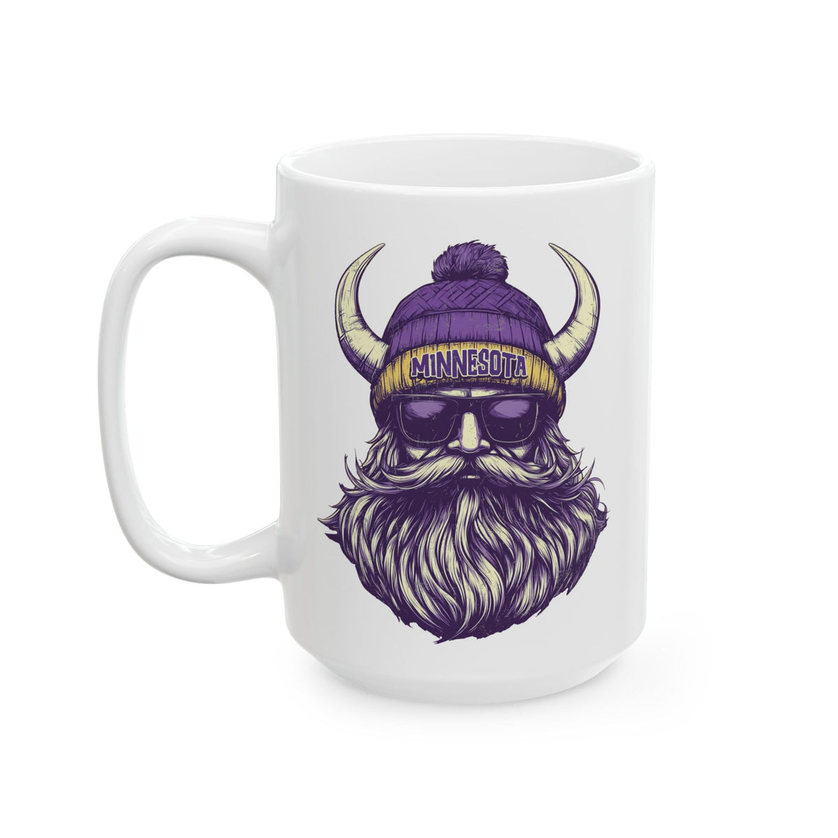 Minnesota Vikings Spirit Animal Ceramic Mug | Football Fan Gift