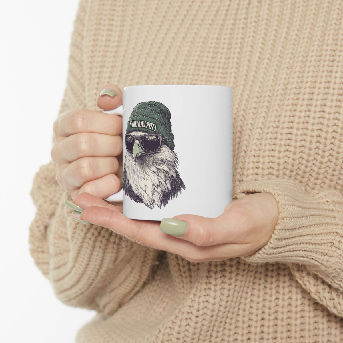 Philadelphia Eagles Spirit Animal Ceramic Mug | Football Fan Gift