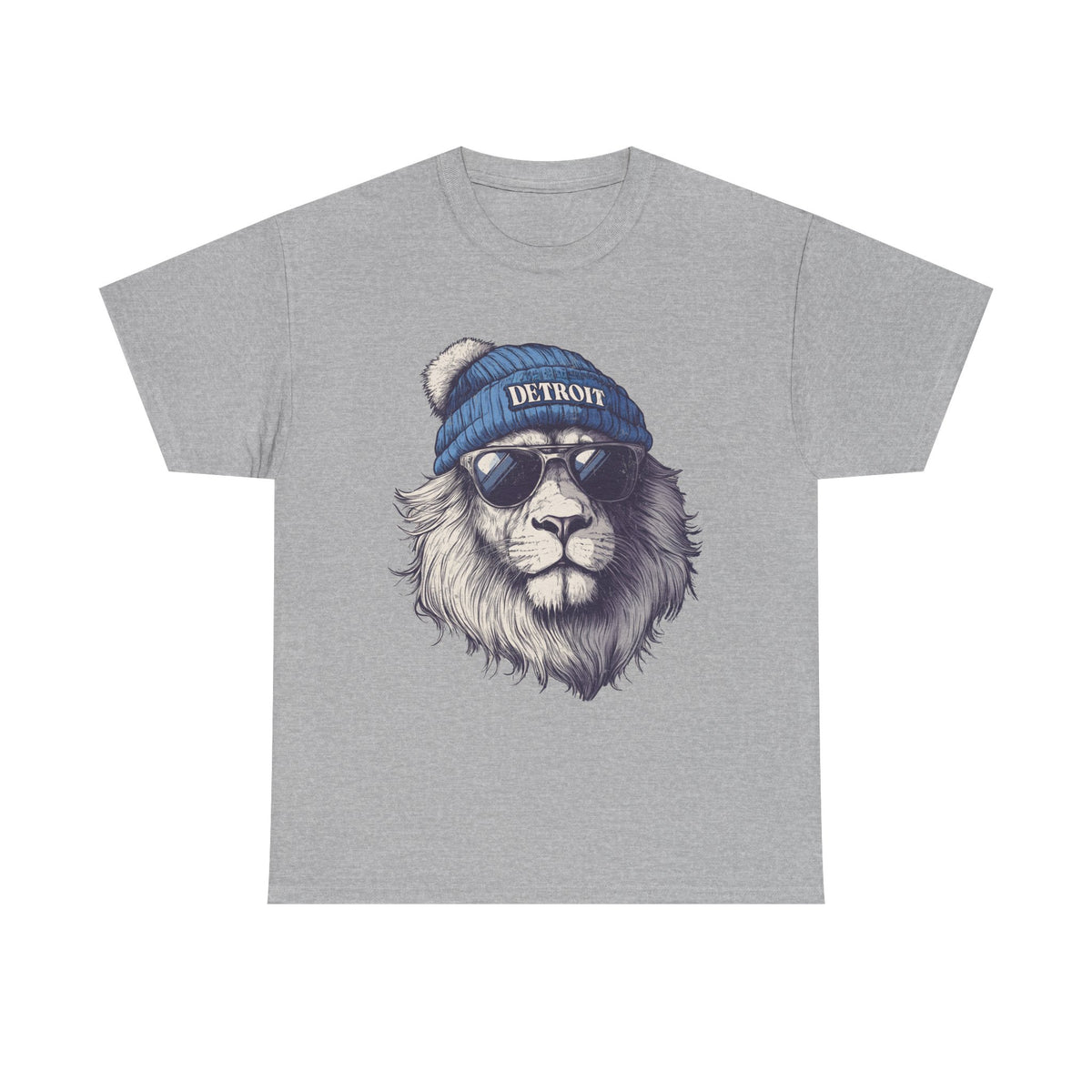 Detroit Lions Spirit Animal Graphic T-Shirt | Football Fan Gift