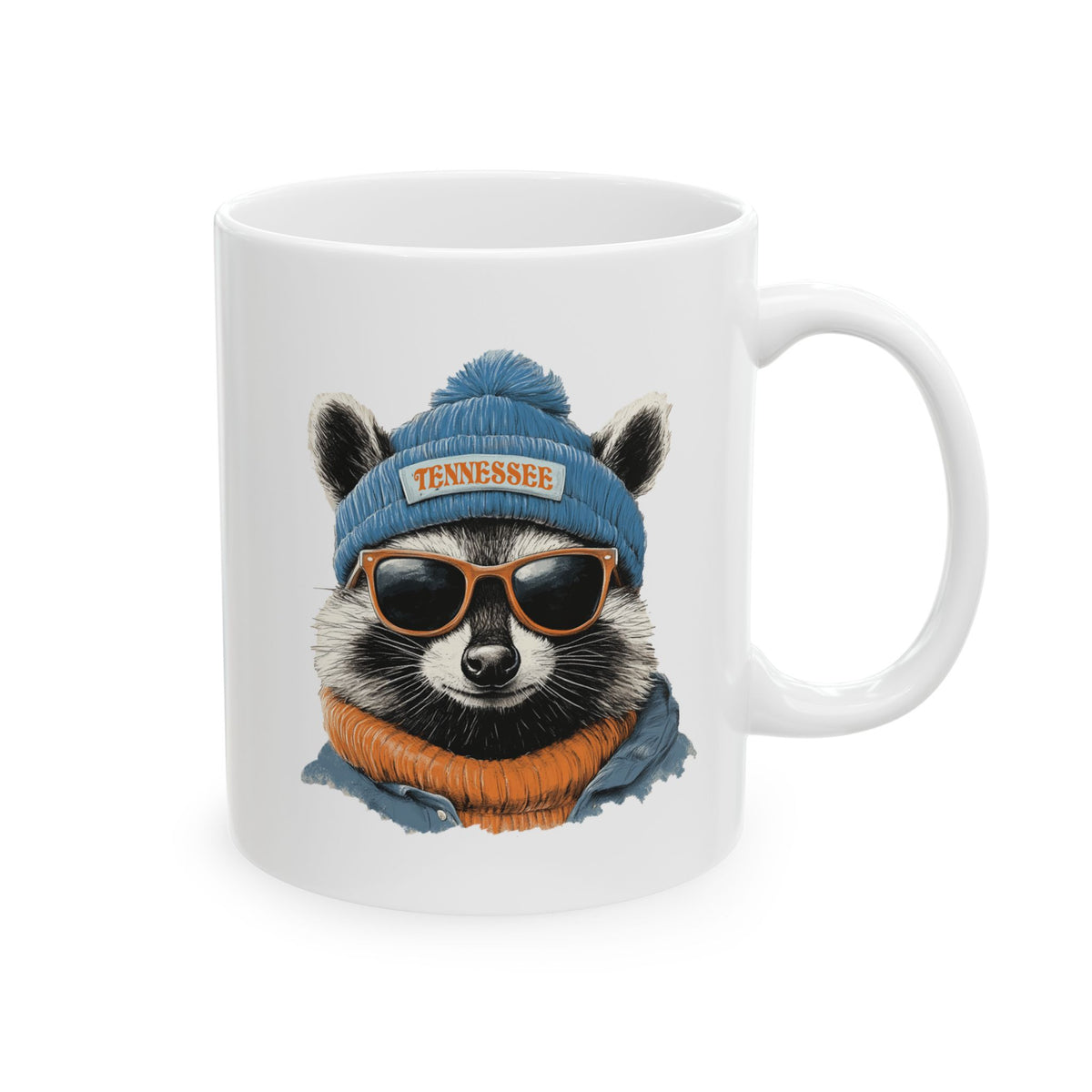 Tennessee Titans Spirit Animal Ceramic Mug – Blue Hat | Football Fan Gift