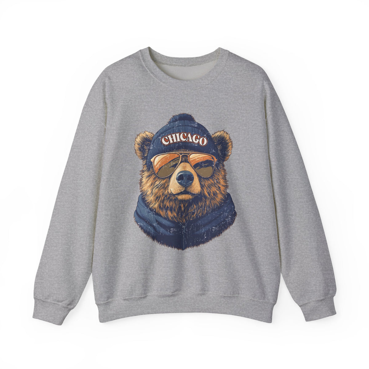 Chicago Bears Spirit Animal Crewneck Sweatshirt | Football Fan Gift