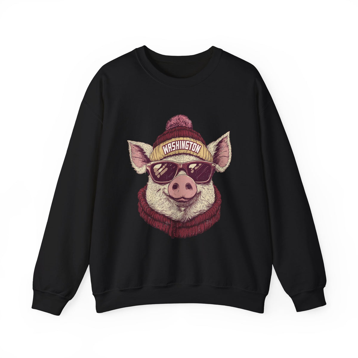Washington Football Spirit Animal Crewneck Sweatshirt | Football Fan Gift