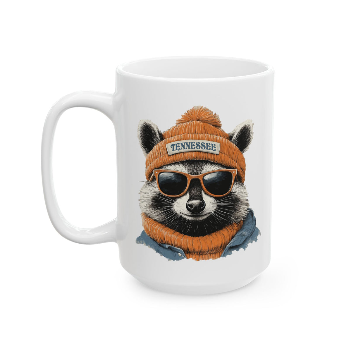 Tennessee Titans Spirit Animal Ceramic Mug – Orange Hat | Football Fan Gift