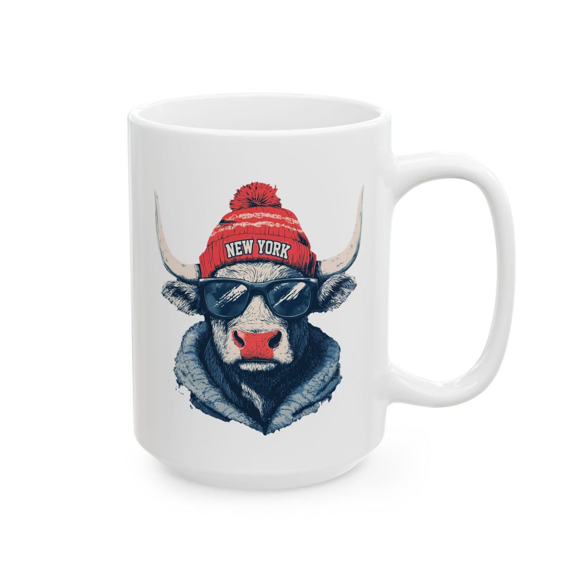 New York Giants Spirit Animal Ceramic Mug | Football Fan Gift