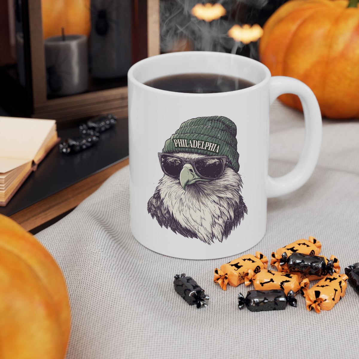 Philadelphia Eagles Spirit Animal Ceramic Mug | Football Fan Gift