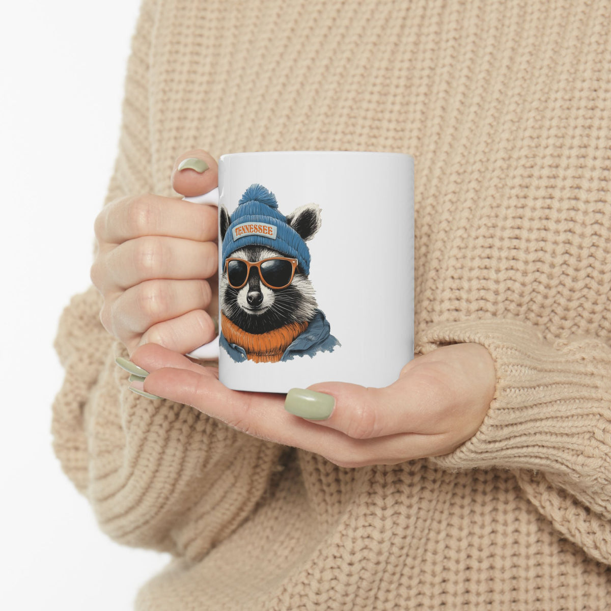 Tennessee Titans Spirit Animal Ceramic Mug – Blue Hat | Football Fan Gift