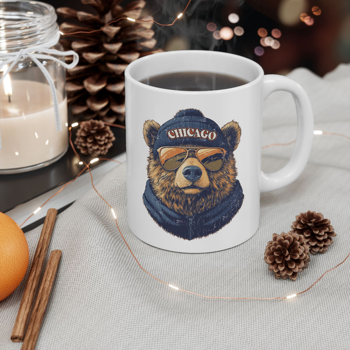 Chicago Bears Spirit Animal Ceramic Mug | Football Fan Gift