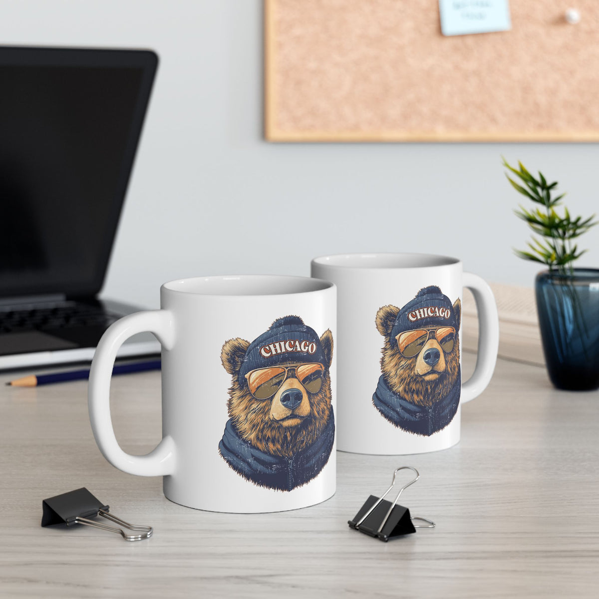 Chicago Bears Spirit Animal Ceramic Mug | Football Fan Gift