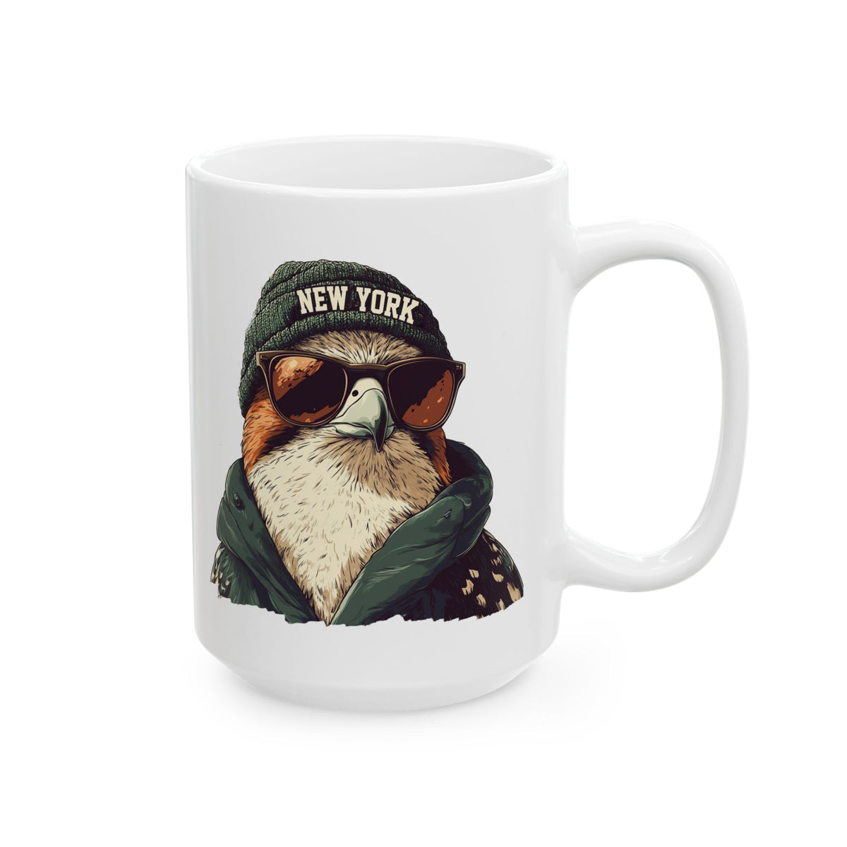 New York Jets Spirit Animal Ceramic Mug | Football Fan Gift