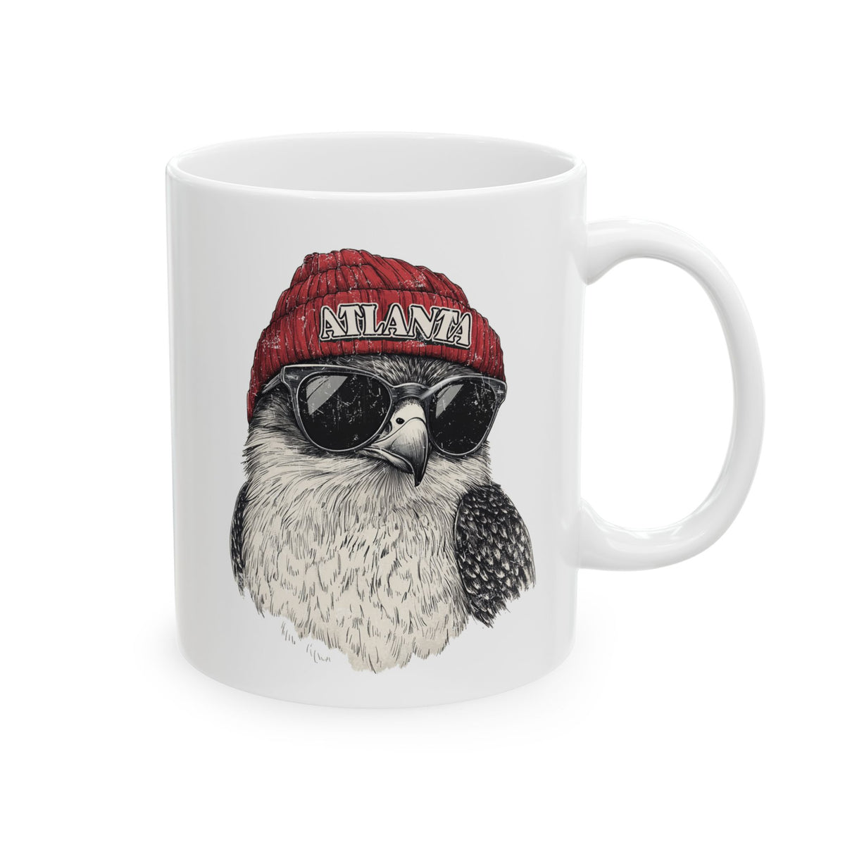 Atlanta Falcons Spirit Animal Ceramic Mug | Football Fan Gift