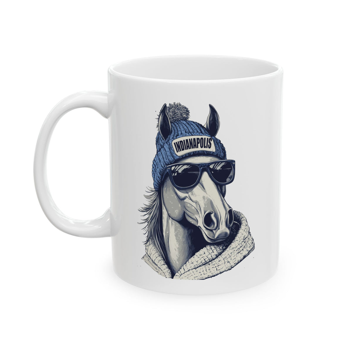 Indianapolis Colts Spirit Animal Ceramic Mug | Football Fan Gift